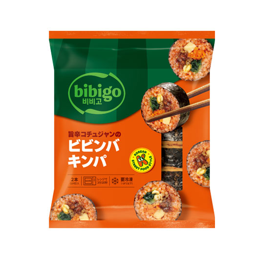 bibigo 旨辛コチュジャンの ビビンバキンパ